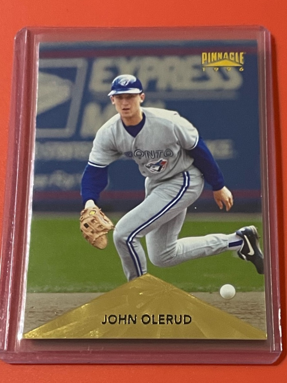 John Olerud #225 1996 Pinnacle Baseball Trading Card